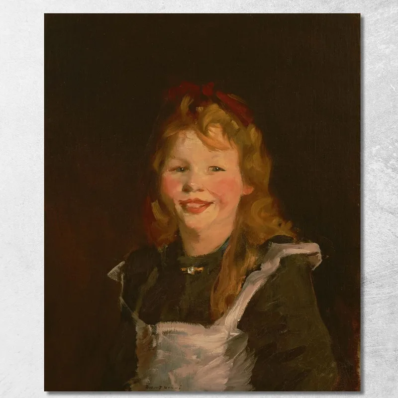 Dutch Girl Robert Henri canvas print
