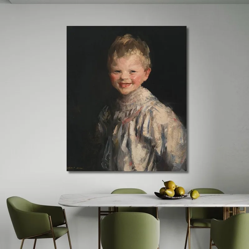 Enfant Qui Rit Robert Henri