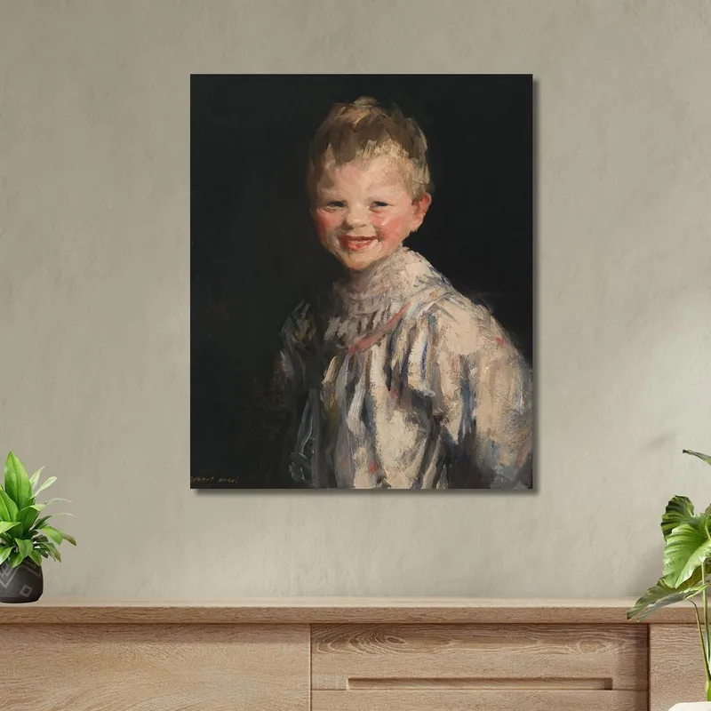 Enfant Qui Rit Robert Henri