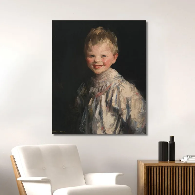 Enfant Qui Rit Robert Henri