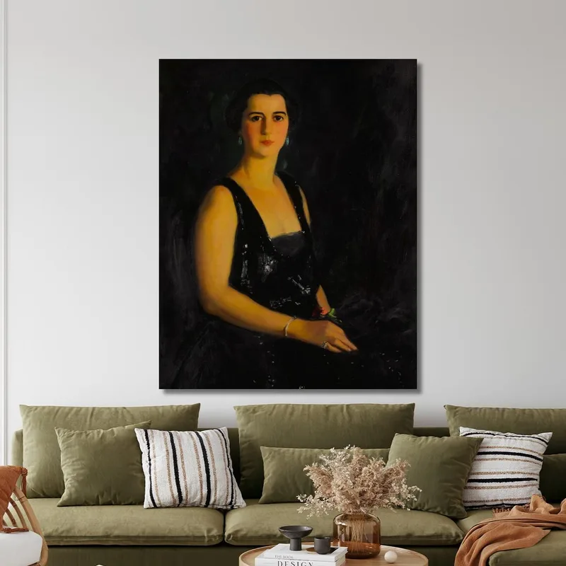 Retrato De La Señora Arthur Bond Cecil 2 Robert Henri