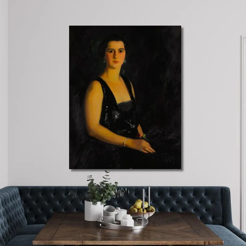 Retrato De La Señora Arthur Bond Cecil 2 Robert Henri