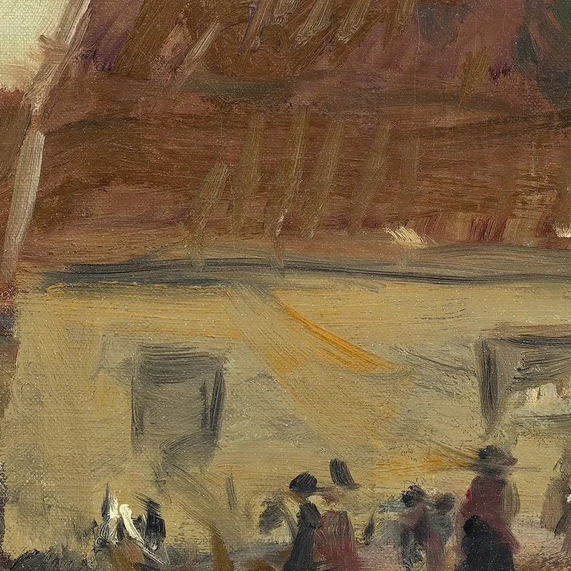 Volendam Street Scene Robert Henri