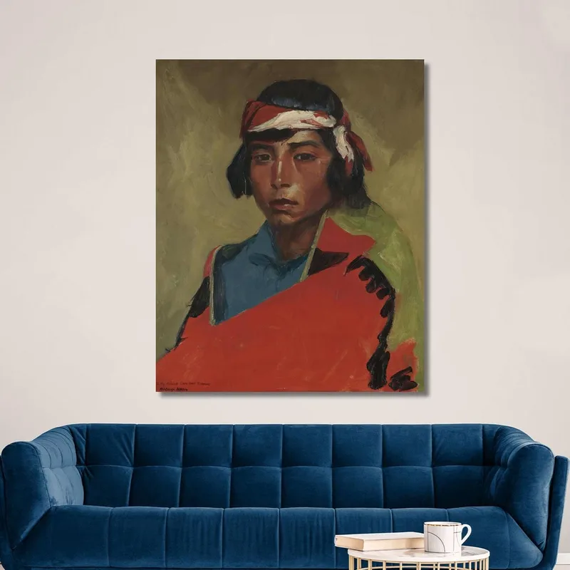 Giovane Maschio Del Pueblo Di Tesuque Robert Henri
