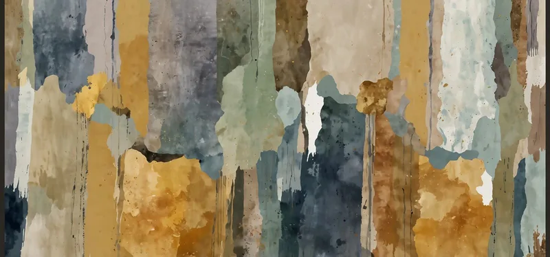 Quadro Forme Astratte Trame Di Colori