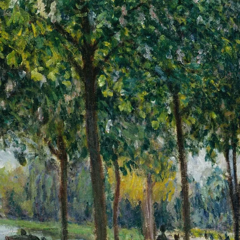 Allée De Châtaigniers Alfred Sisley