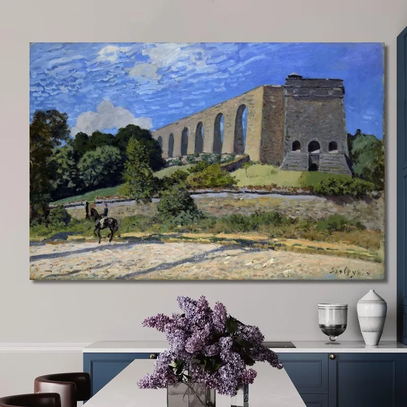 Aquädukt Bei Marly Alfred Sisley
