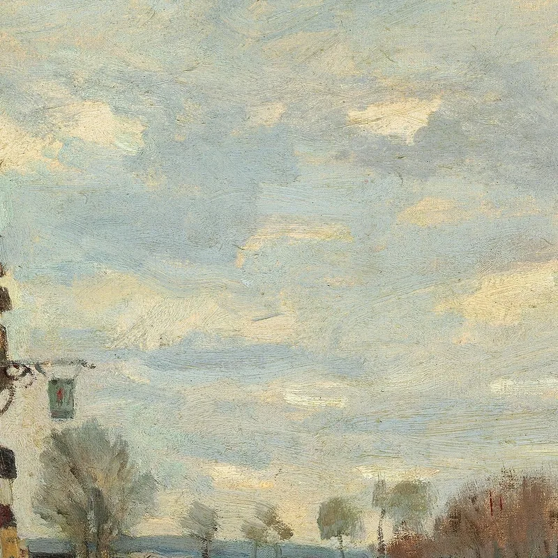 Inondazione A Port-Marly Alfred Sisley