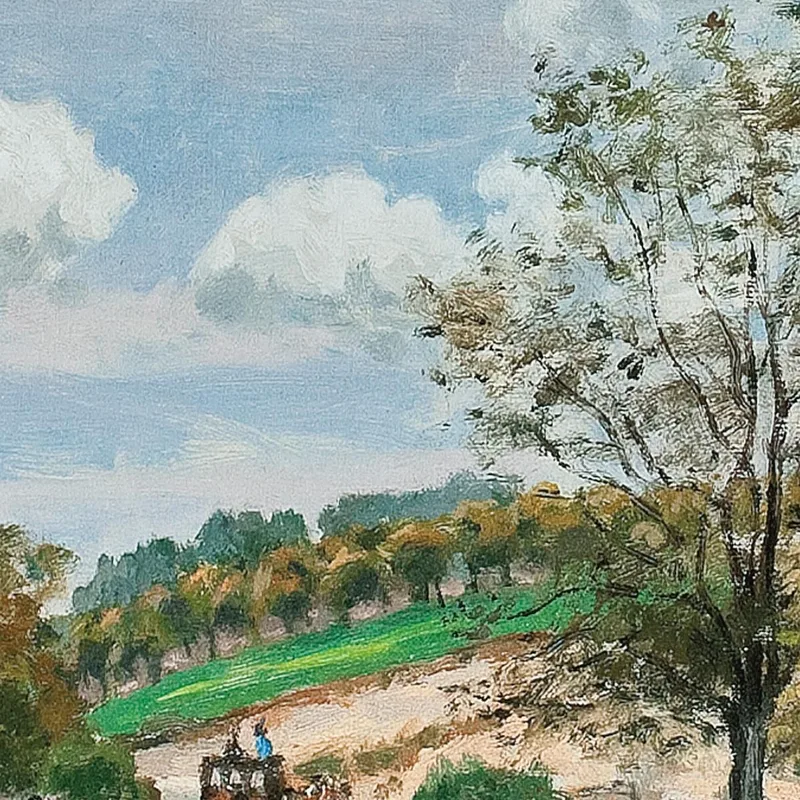 La Strada Di Verrières Alfred Sisley