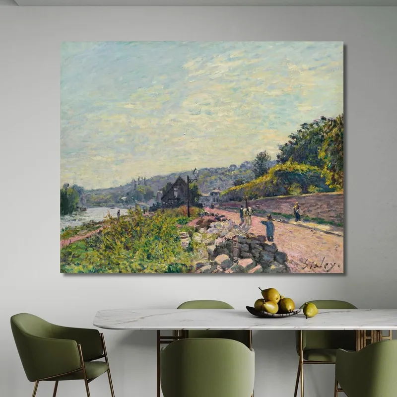 La Seine Au Bas-Meudon Alfred Sisley