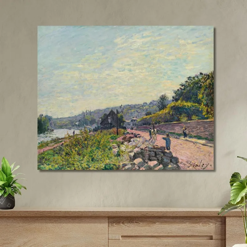 La Seine Au Bas-Meudon Alfred Sisley