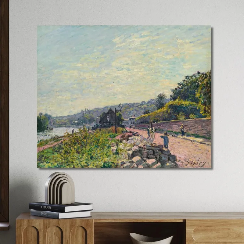 La Seine Au Bas-Meudon Alfred Sisley