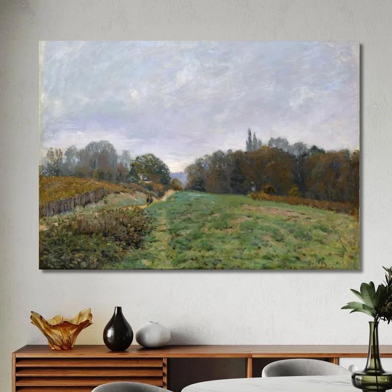 Landschaft Bei Louveciennes Alfred Sisley