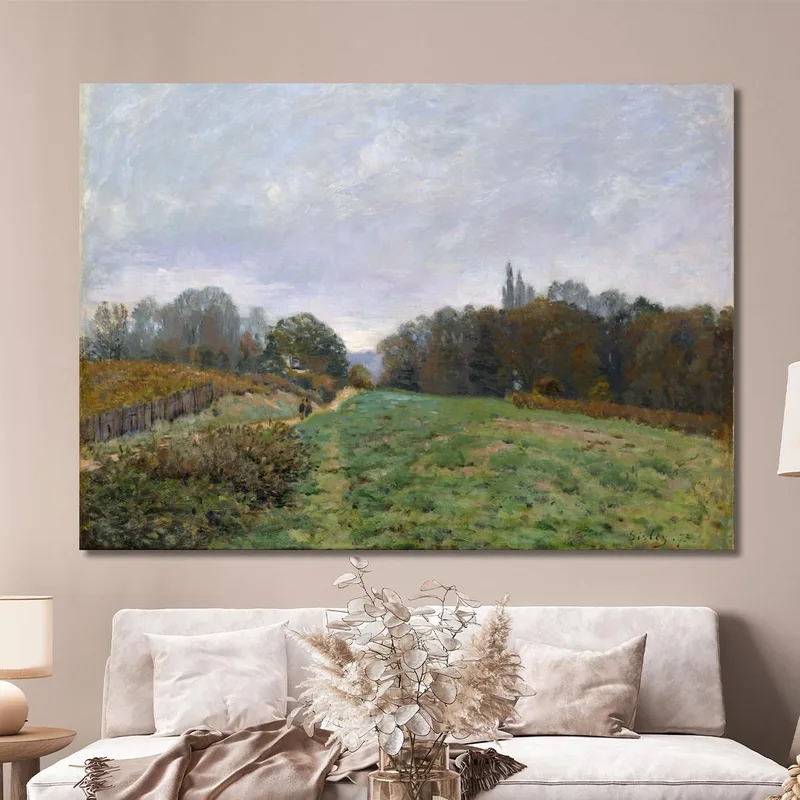 Landschaft Bei Louveciennes Alfred Sisley