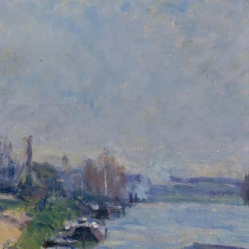 Il Lavatoio Di Billancourt Alfred Sisley