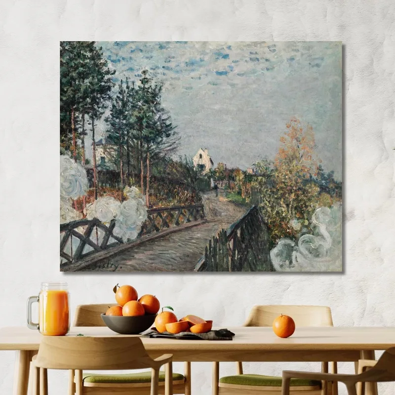 Le Pont Du Chemin De Fer Alfred Sisley
