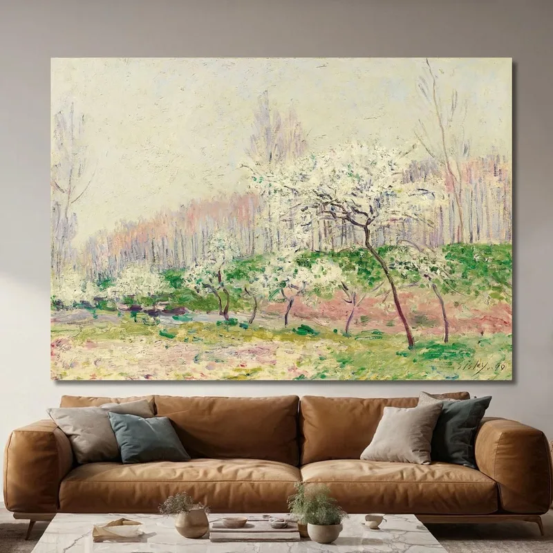 I Meli In Fiore Alfred Sisley