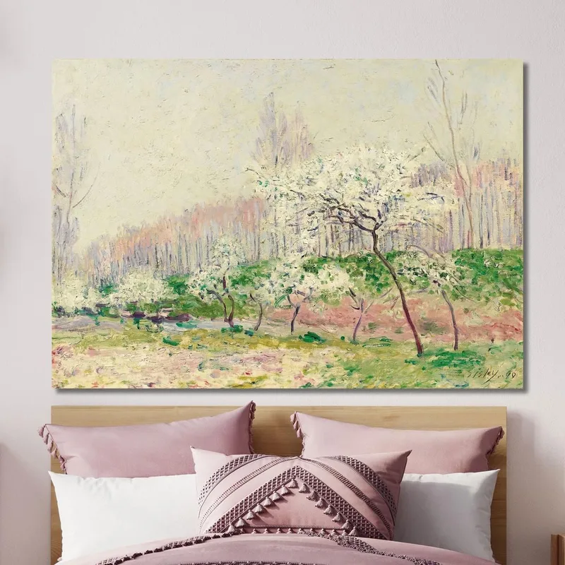I Meli In Fiore Alfred Sisley