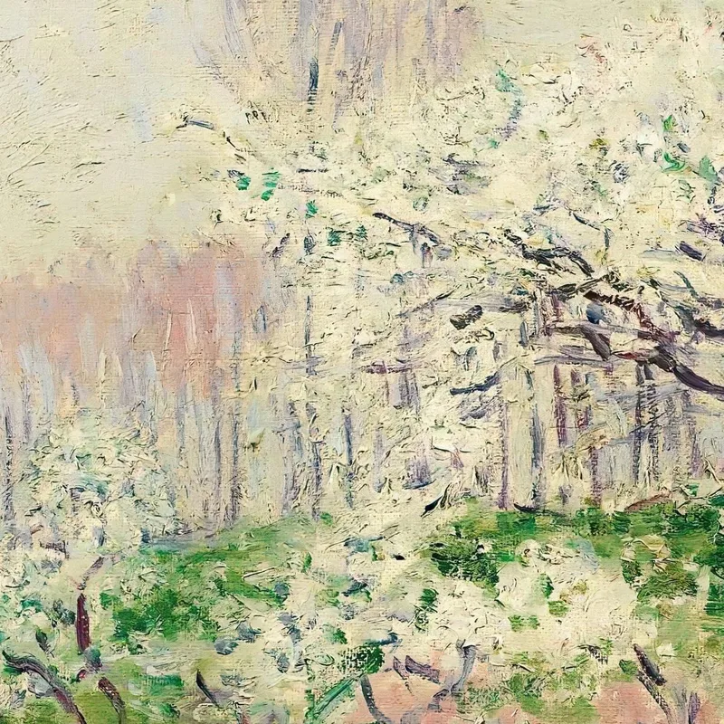 I Meli In Fiore Alfred Sisley