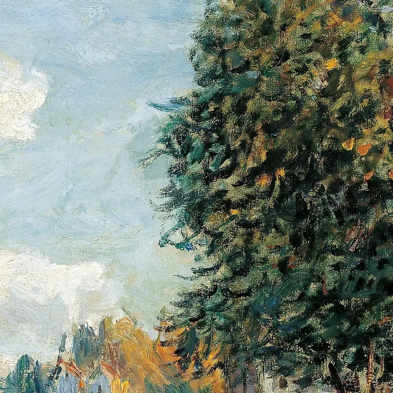 Moret: Las Orillas Del Río Loing Alfred Sisley