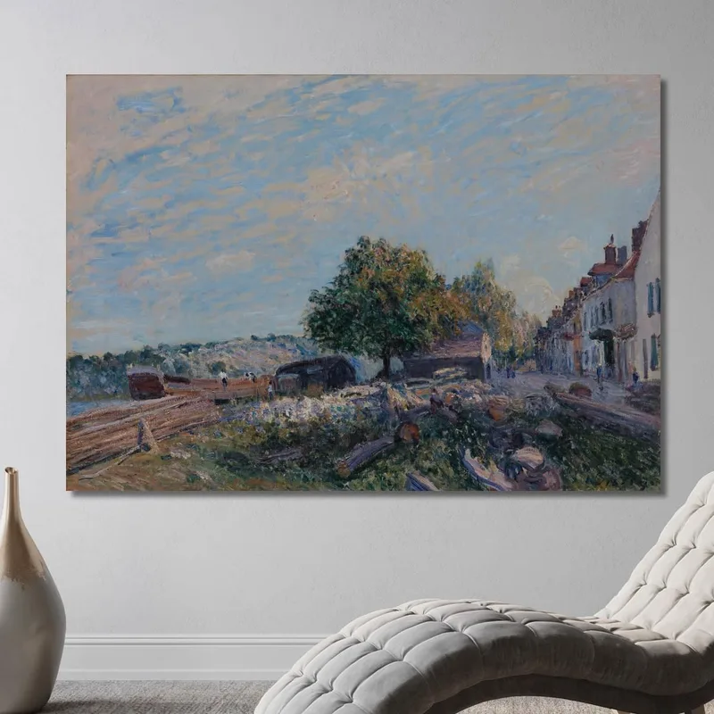 Saint-Mammès: Mañana Alfred Sisley