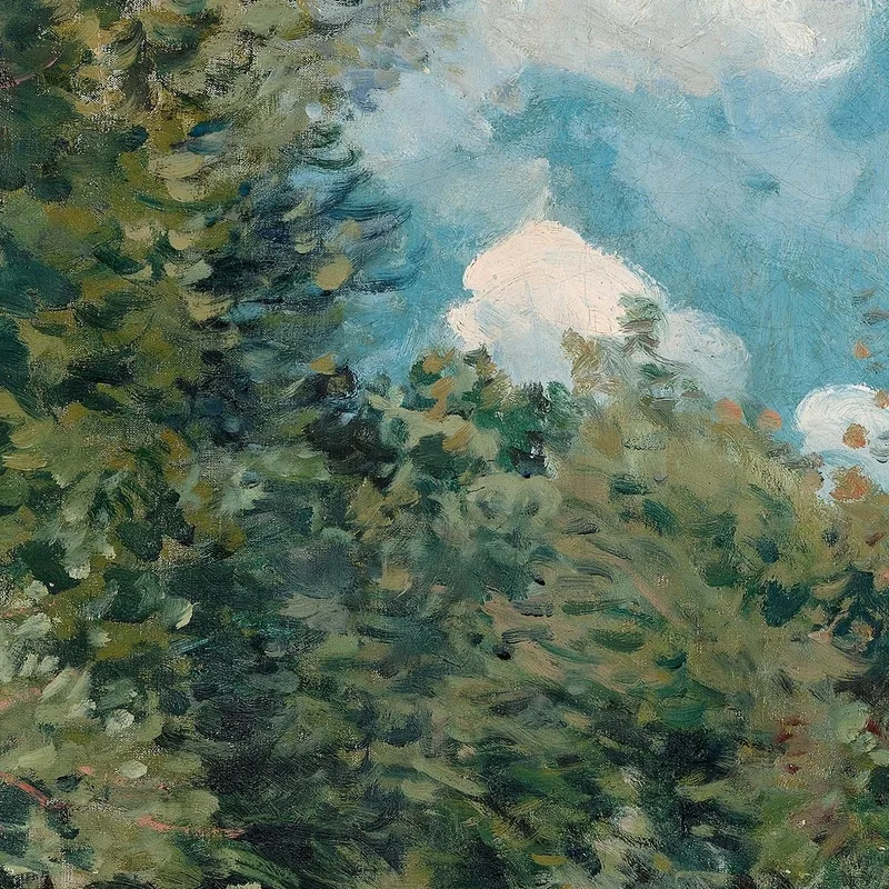 Die Straße Von Versailles Nach Saint-Germain Alfred Sisley