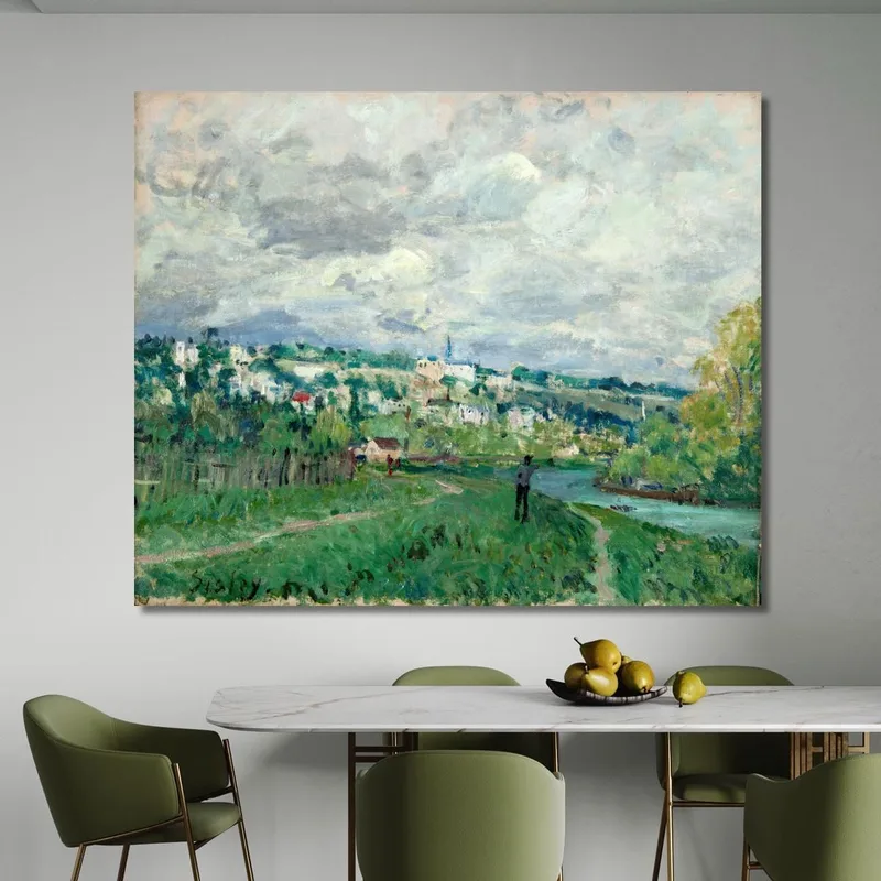 Die Seine Bei Saint-Cloud Alfred Sisley