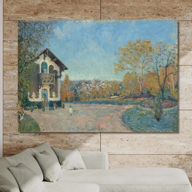 Vista Di Marly-Le-Roi Da Coeur-Volant Alfred Sisley