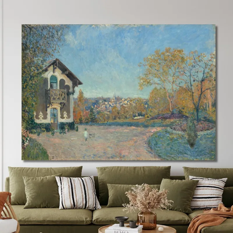 Vista Di Marly-Le-Roi Da Coeur-Volant Alfred Sisley