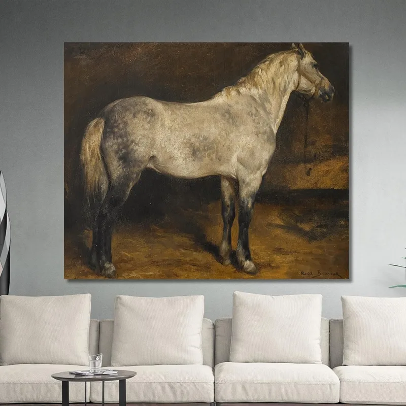 Un Caballo Tordillo Rosa Bonheur
