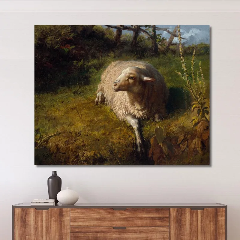 A Sheep At Rest Rosa Bonheur