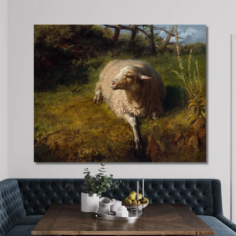 A Sheep At Rest Rosa Bonheur