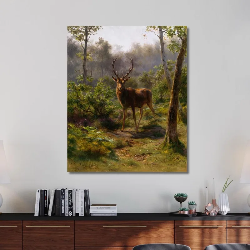 Ein Hirsch Rosa Bonheur