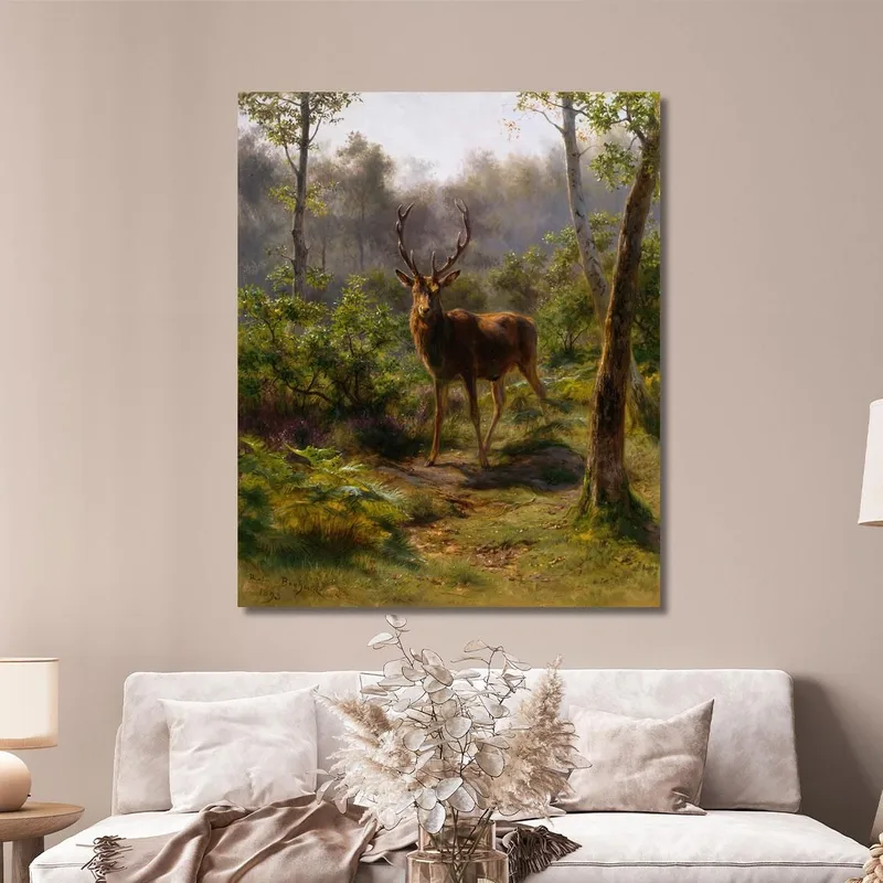 Ein Hirsch Rosa Bonheur
