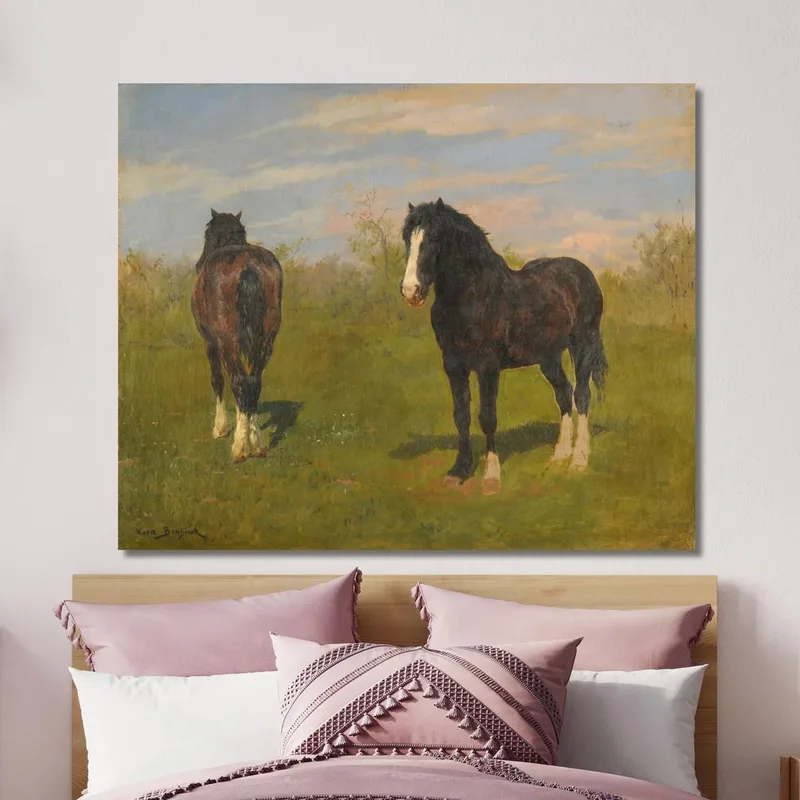 Caballos Pastando Rosa Bonheur