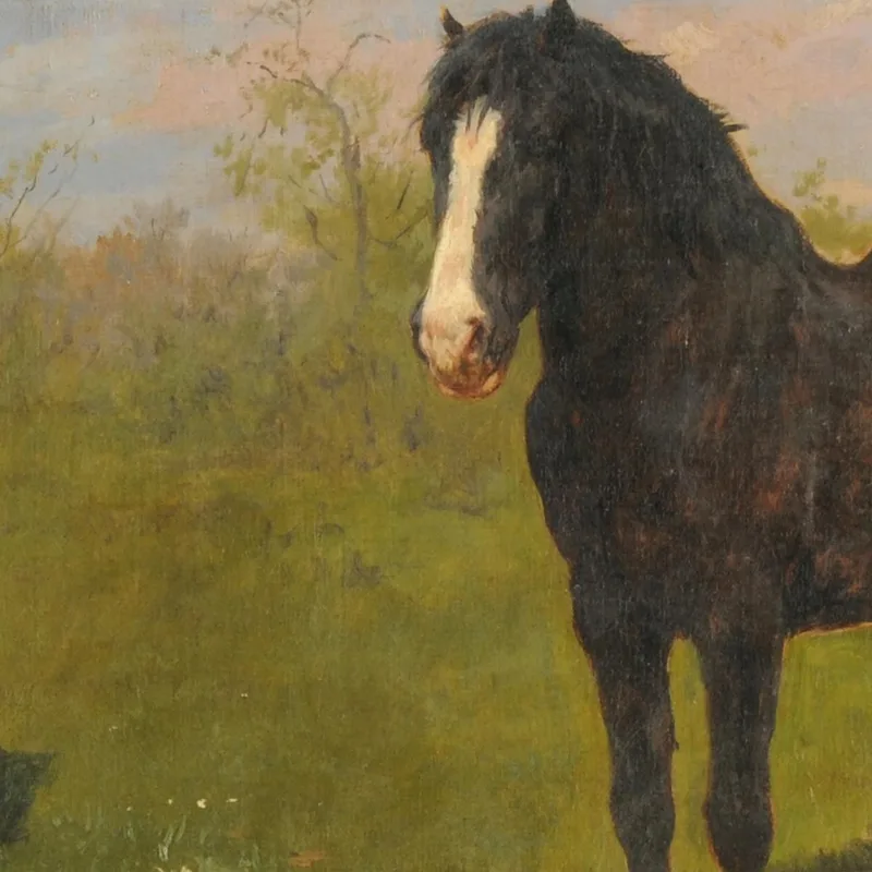Caballos Pastando Rosa Bonheur