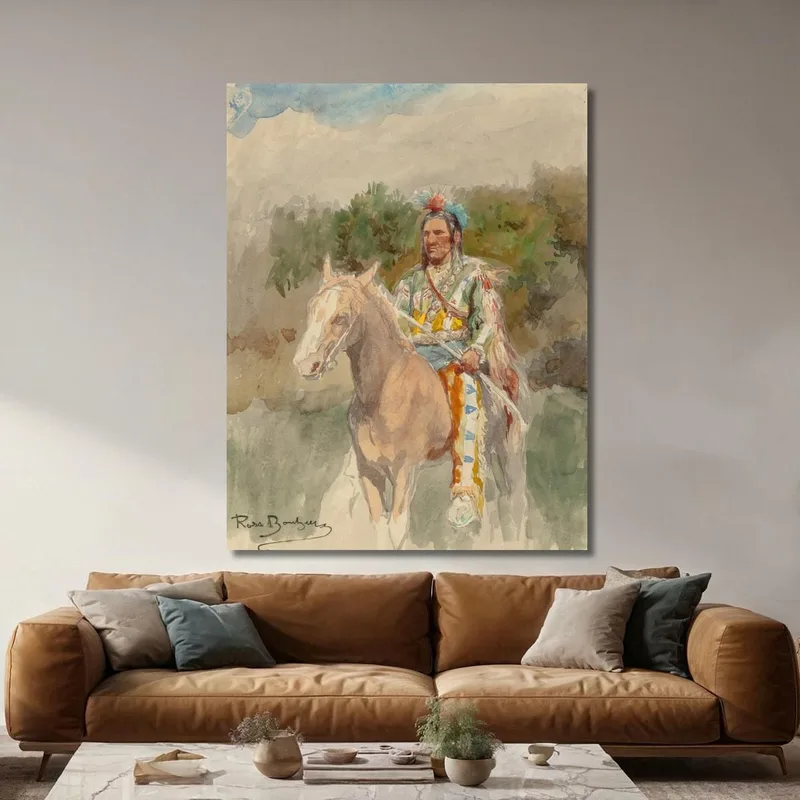Indio A Caballo Rosa Bonheur
