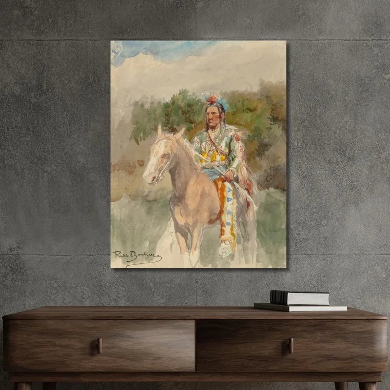 Indio A Caballo Rosa Bonheur