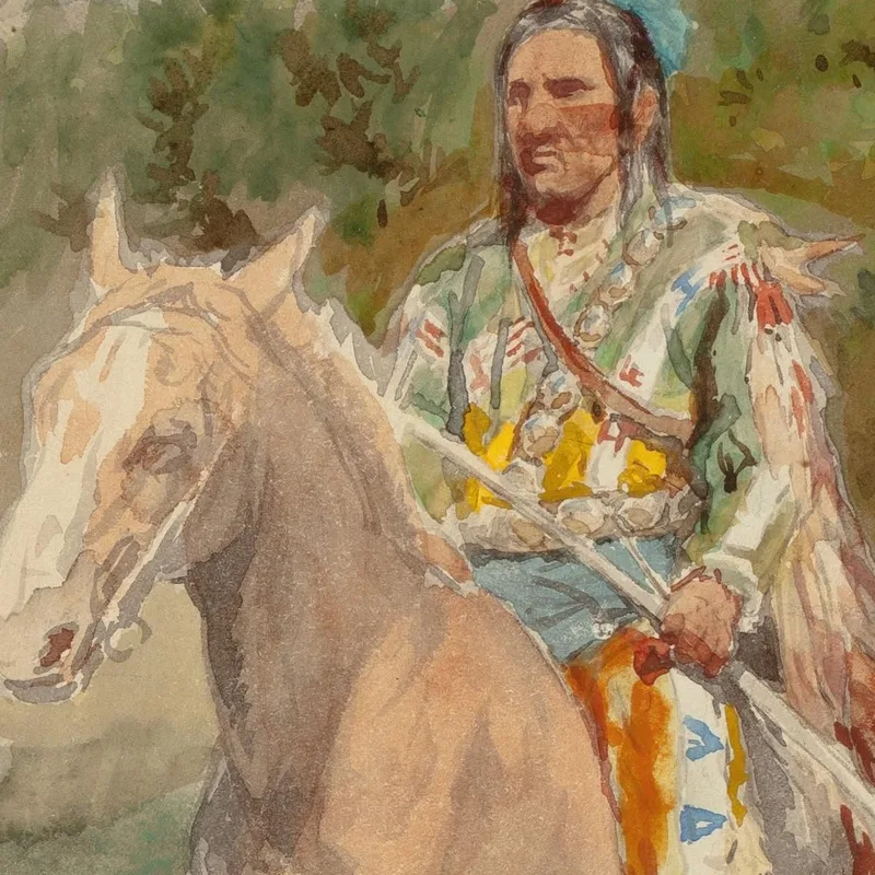 Indio A Caballo Rosa Bonheur