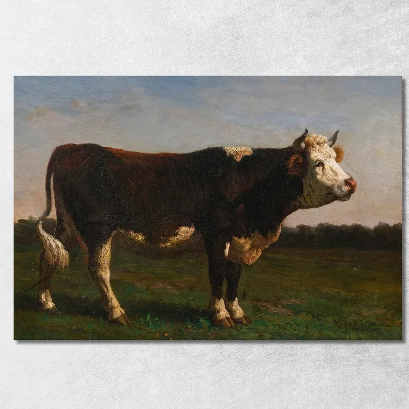 Rey De La Manada Rosa Bonheur cuadro en lienzo