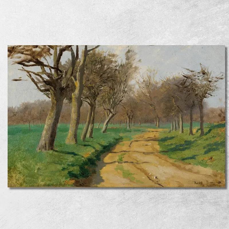 La Llanura Y Los Campos (El Camino Sinuoso A La Entrada Del Bosque) Rosa Bonheur cuadro en lienzo