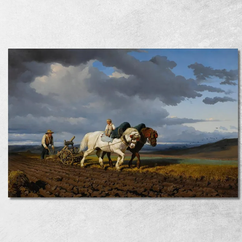 El Arado Rosa Bonheur cuadro en lienzo