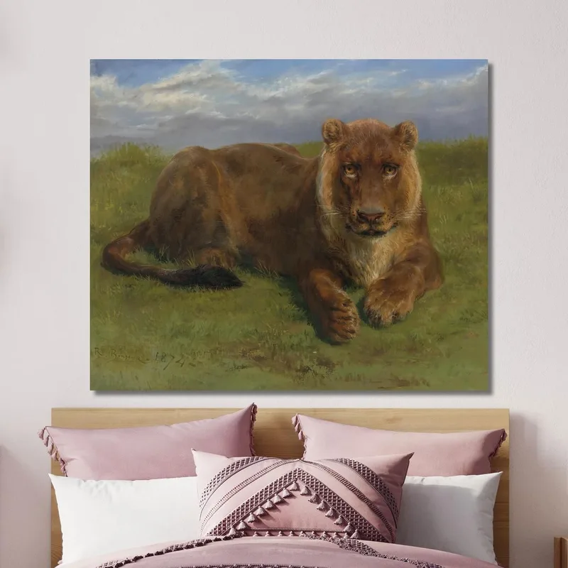 Leona En Reposo Rosa Bonheur