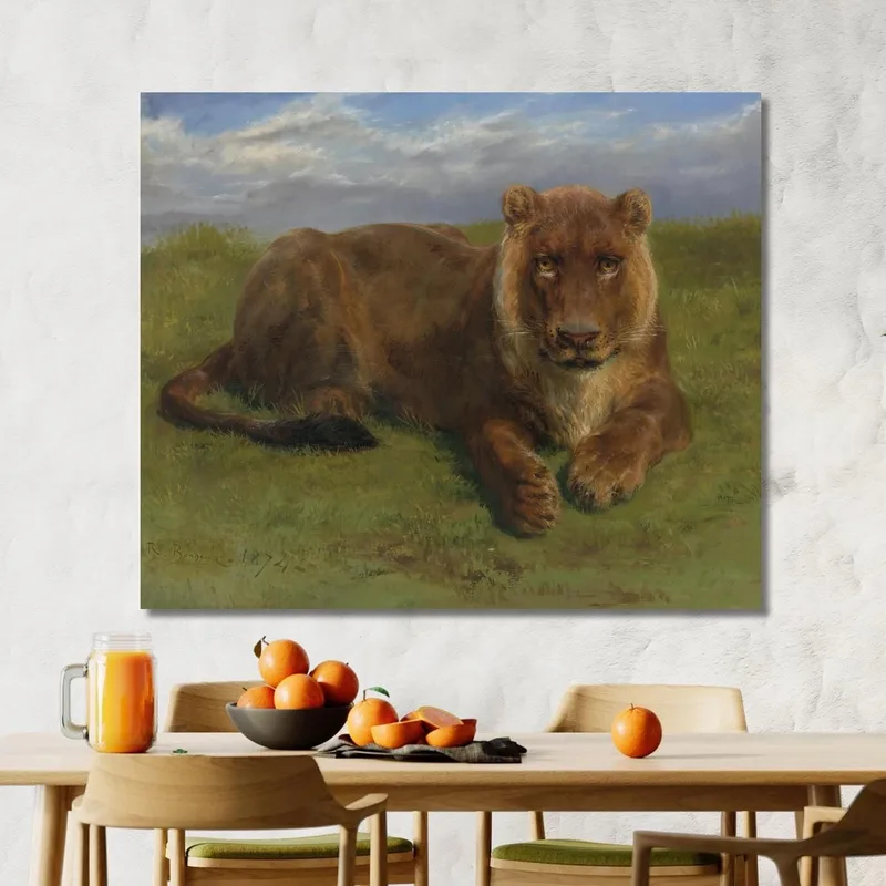 Leona En Reposo Rosa Bonheur
