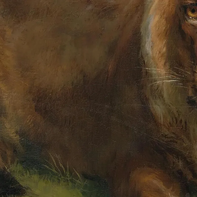 Leona En Reposo Rosa Bonheur