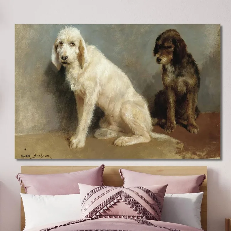 Estudio De Dos Perros Rosa Bonheur
