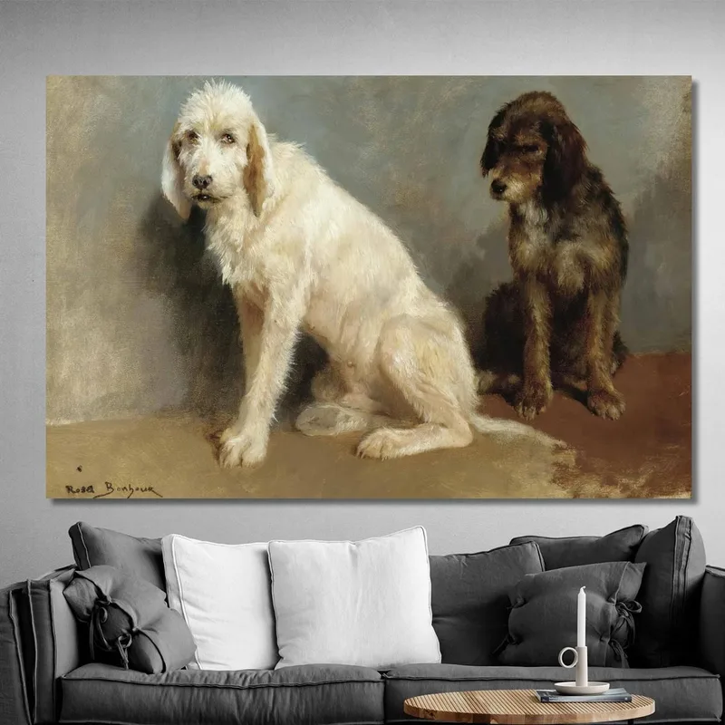 Estudio De Dos Perros Rosa Bonheur