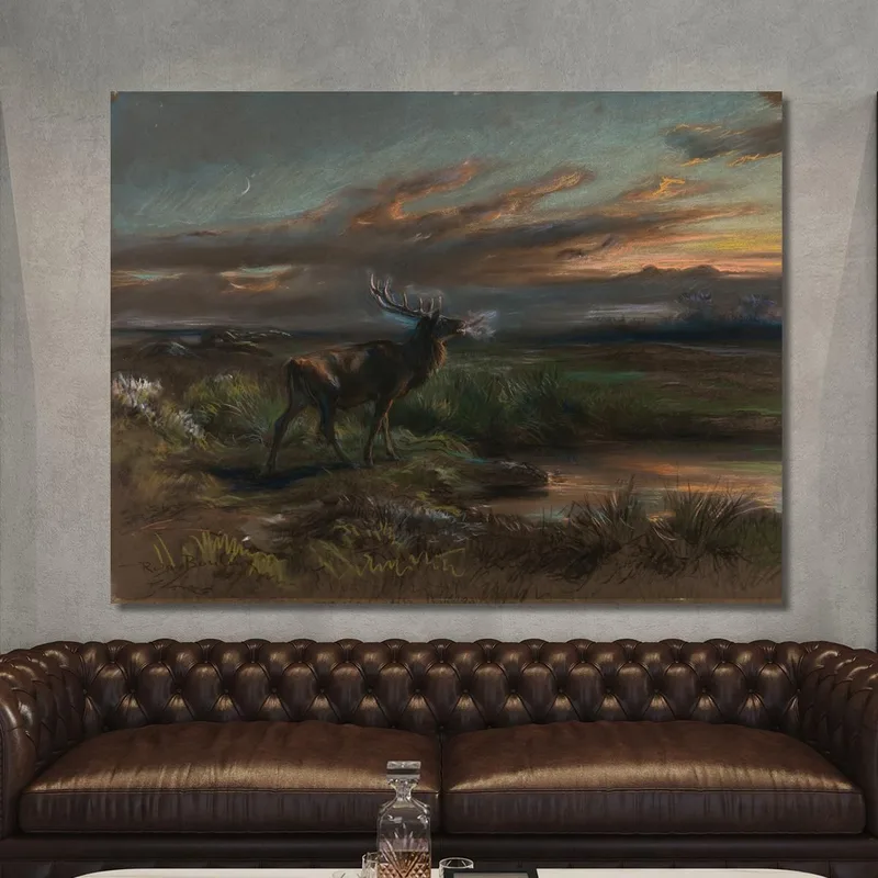 La Llamada Del Ciervo Rosa Bonheur