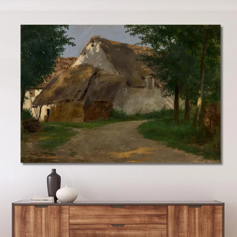 Der Bauernhof Am Waldeingang Rosa Bonheur