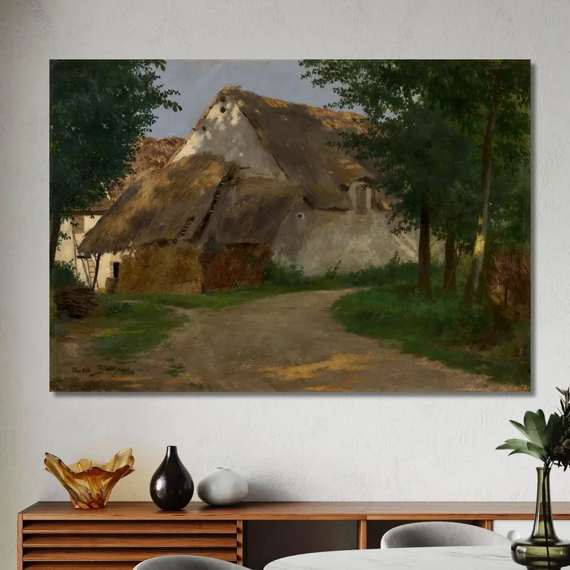 Der Bauernhof Am Waldeingang Rosa Bonheur